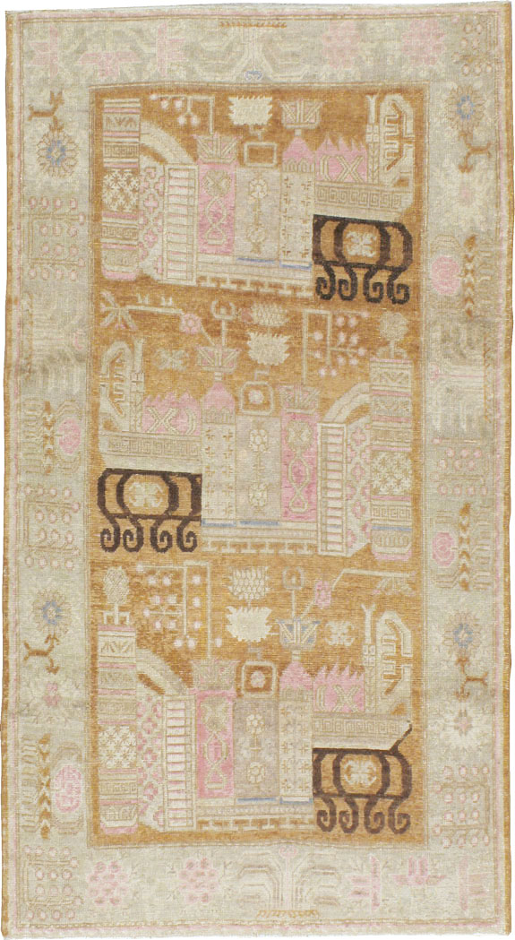 Antique East Turkestan Khotan Rug, No.15603 - Galerie Shabab