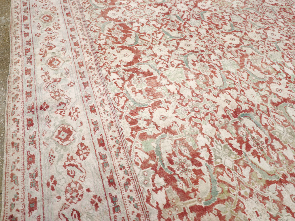 Antique Indian Cotton Agra Carpet, No.17242 - Galerie Shabab