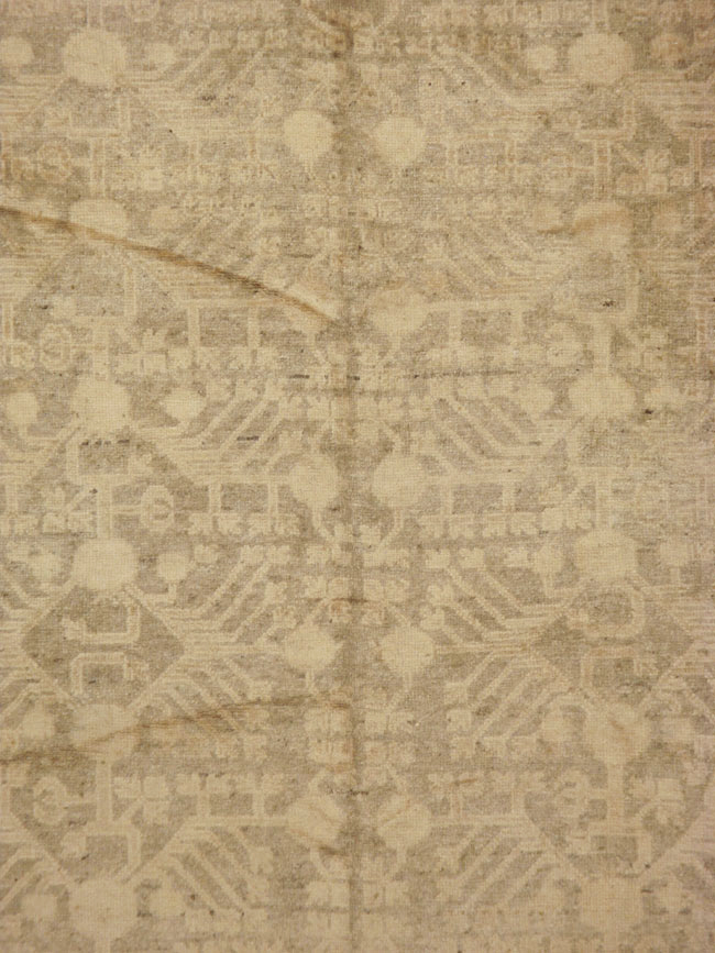 Vintage East Turkestan Khotan Carpet, No.18439 - Galerie Shabab