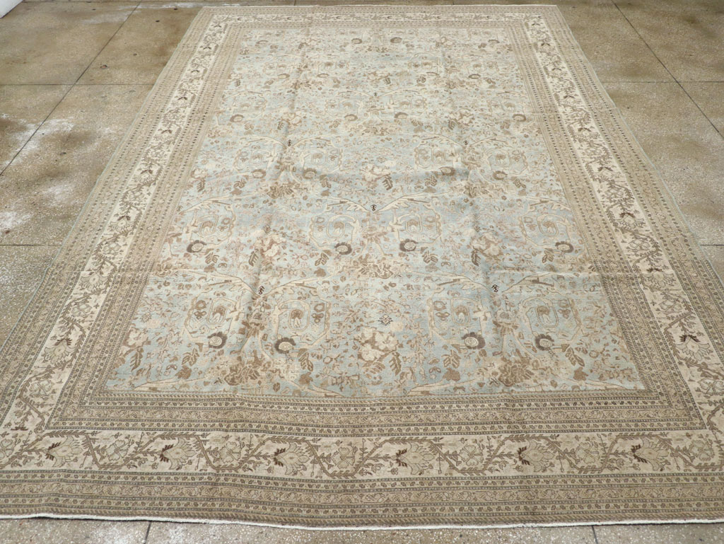 Antique Persian Tabriz Carpet, No.20476 - Galerie Shabab