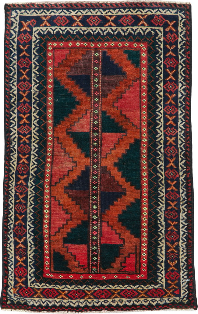 Vintage Persian Baluch Rug, No. 21262