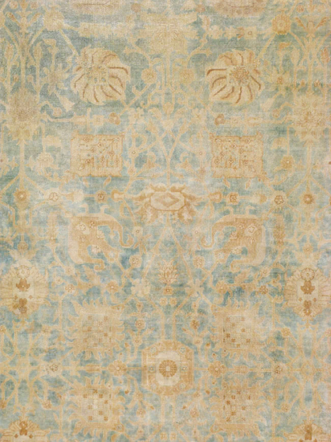 Antique Indian Lahore Carpet, No.24403 - Galerie Shabab