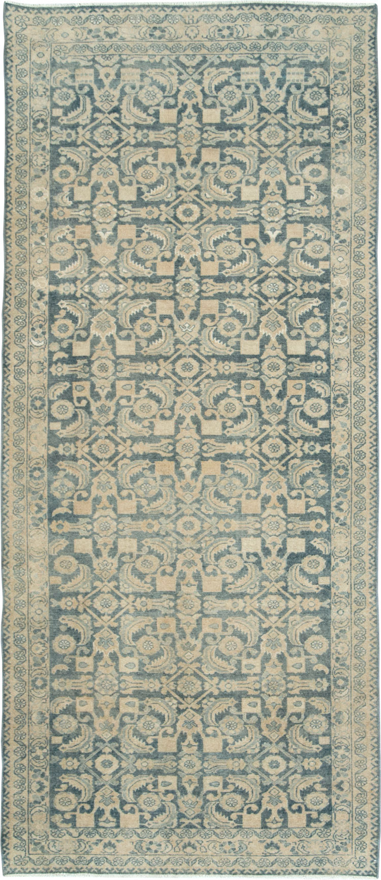 Vintage Persian Malayer Gallery Rug, No.28810 - Galerie Shabab